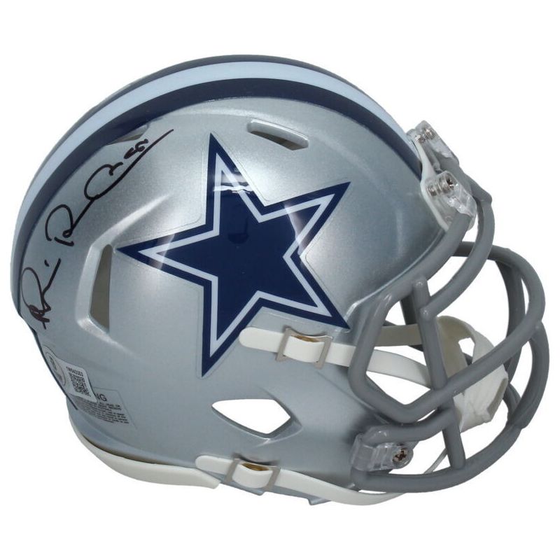 Michael Irvin Autographed Dallas Cowboys Mini Speed Helmet Beckett