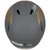 Terrell Suggs Autographed Ravens Full Size 'Slate' Speed Helmet Beckett