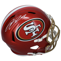 Ricky Pearsall Autographed San Francisco 49ers Full Size Flash Helmet Beckett