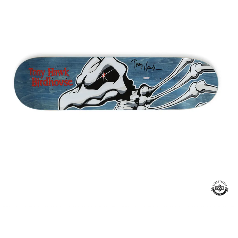 Tony Hawk Autographed Birdhouse Falcon 1 Skateboard Deck UDA