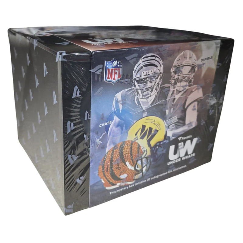 2025 Fanatics NFL Authentic Mini Helmet Under Wraps (Brady, Jayden, Barkley 1/1)