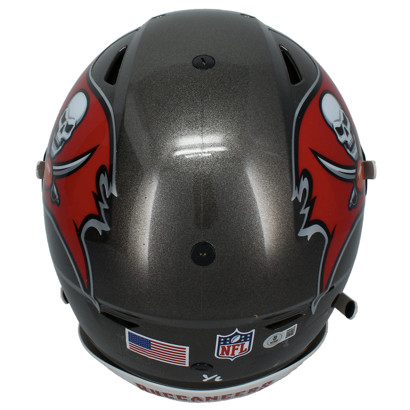 Baker Mayfield Autographed/Inscribed "FIRE THE CANNONS" Tampa Bay Buccaneers Speedflex Authentic Helmet - Limited Edition 1/6 - Beckett