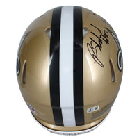 Rashid Shaheed Autographed New Orleans Saints "Who Dat" Authentic Speed Helmet Beckett