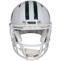 Brett Favre Autographed Packers White Alternate Authentic Speed Helmet Beckett