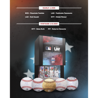 2025 MLB Under Wraps Autographed Baseball (Babe Ruth, Ohtani, Judge) Fanatics