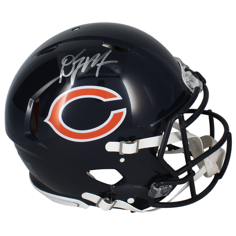 D.J. Moore Autographed Chicago Bears Authentic Speed Helmet Fanatics