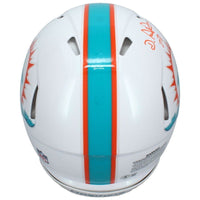 De'Von Achane Autographed Miami Dolphins Authentic Speed Helmet Beckett