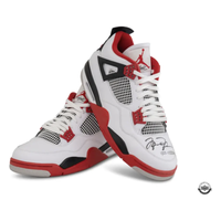 Michael Jordan Autographed Chicago Bulls Nike 4 Retro 'Fire Red' 2020 Shoes UDA LE 23