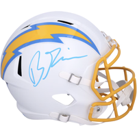 Brenden Rice Autographed Los Angeles Chargers Full Size Speed Helmet Fanatics