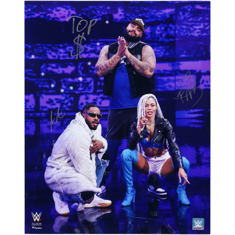 Top Dolla/Ashante "Thee" Adonis/B-Fab Multi-Autographed 16 x 20 Photo Fanatics