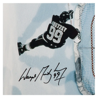 Wayne Gretzky / Grant Fuhr Autographed Edmonton Oilers "Aerial Assault" 16" x 20" Photograph LE