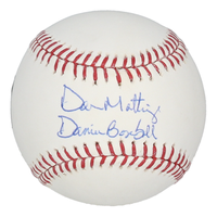 Don Mattingly Autographed / Inscribed Yankees Official Baseball Steiner