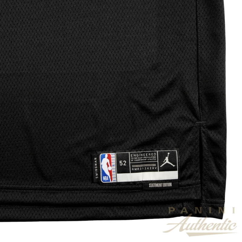 Amen Thompson Autographed Houston Rockets Statement Edition Swingman Jersey Panini