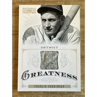 2012 Panini National Treasures Charlie Gehringer Detroit Tigers Trading card 23/25