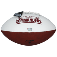 Jayden Daniels Autographed "24 OROY" Washington Commanders White Panel Football Fanatics