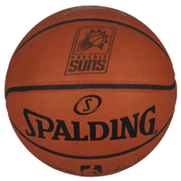 Deandre Ayton Autographed Phoenix Suns Team Logo Authentic Spalding Basketball Beckett