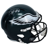 Devonta Smith Autographed Philadelphia Eagles Full Size Speed Helmet Fanatics
