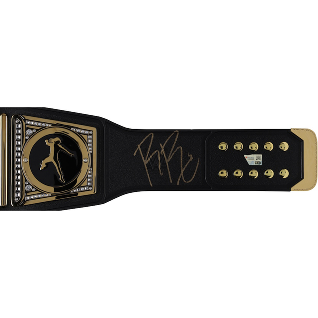 Roman Reigns Autographed WWE Universal Championship Replica Title Belt Fanatics