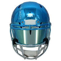 Barry Sanders Autographed "HOF '04" Chromed Authentic Helmet Beckett & GDL LE 20