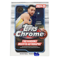 2024/25 Topps Chrome NBA Basketball 8-Pack Blaster Box Factory Sealed