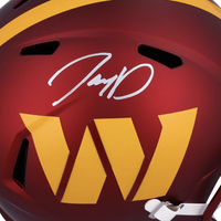 Jayden Daniels Autographed Washington Commanders Full Size Speed Helmet Fanatics
