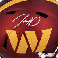 Jayden Daniels Autographed Washington Commanders Full Size Speed Helmet Fanatics