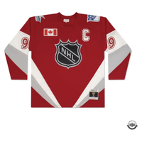 Wayne Gretzky Autographed Vintage Red 1999 All-Star Game Jersey UDA