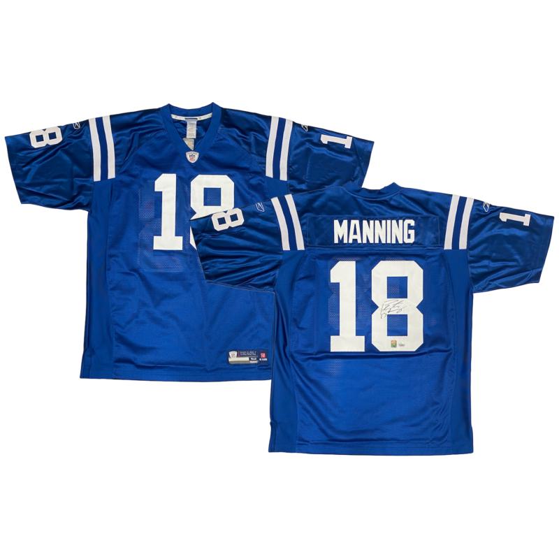 Peyton Manning Autographed Indianapolis Colts Authentic Reebok Jersey MM