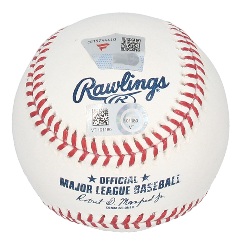 Jordan Lawlar Autographed Arizona Diamondbacks Official MLB Baseball Fanatics