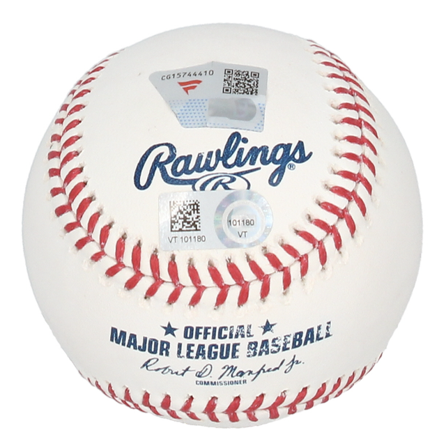 Jordan Lawlar Autographed Arizona Diamondbacks Official MLB Baseball Fanatics