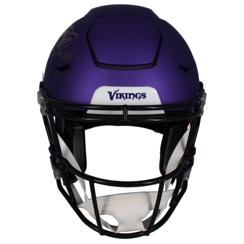 Adrian Peterson Autographed "07 OROY" Vikings SpeedFlex Authentic Helmet Beckett