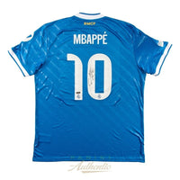 Kylian Mbappe Autographed 2025-26 Real Madrid Blue Nike Replica Jersey Panini