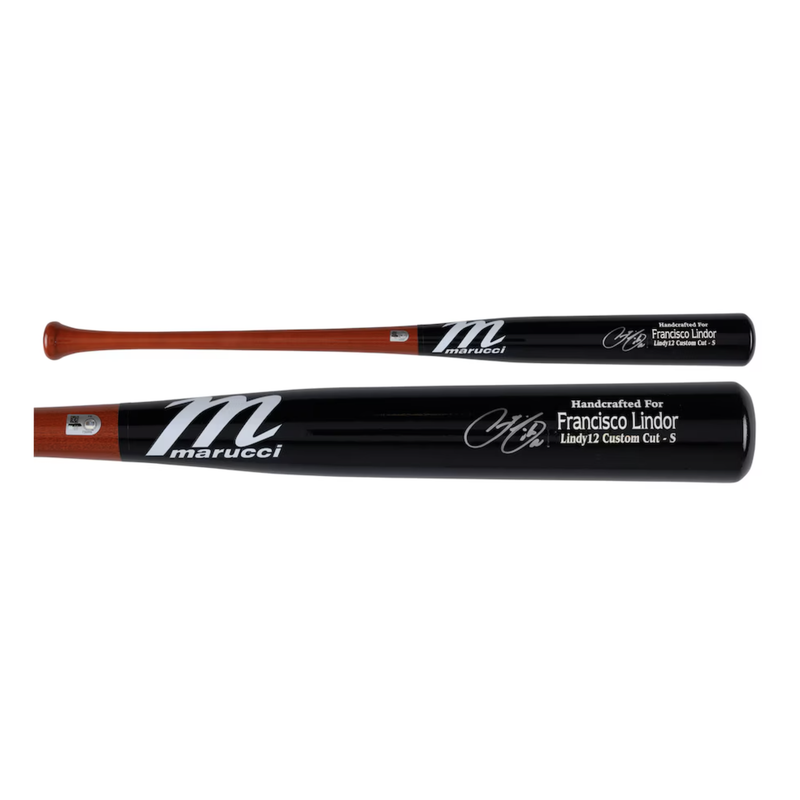 Francisco Lindor Autographed New York Mets Marucci Game Model Bat Fanatics