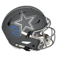 Micah Parsons Autographed "21 DROY" Cowboys Speedflex Helmet Fanatics LE 1/25