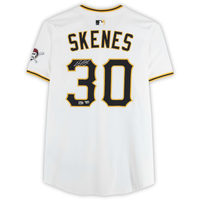 Paul Skenes Autographed Pittsburgh Pirates White Nike Elite Jersey Fanatics