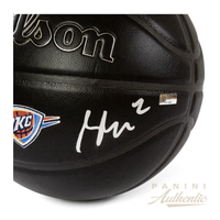 Shai Gilgeous-Alexander Autographed OKC Thunder Premier Replica Ball Panini