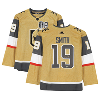 Reilly Smith Autographed Las Vegas Knights Authentic Adidas Gold Alternate Jersey Fanatics