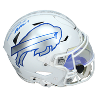 Josh Allen Autographed Buffalo Bills Rivalries SpeedFlex Helmet w/ Visor Beckett