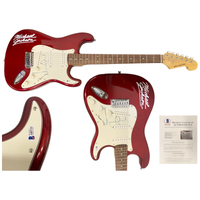 Michael Jackson Autographed New York Pro Official Guitar Beckett