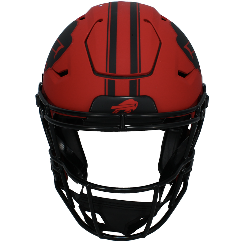 Josh Allen Autographed Buffalo Bills 'RAVE' Authentic Riddell Speedflex Helmet Beckett