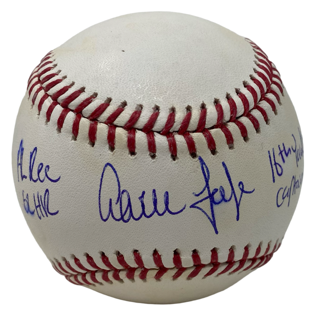 Aaron Judge Autographed "16th Yankee Captain" MLB Baseball Fanatics LE 10/16