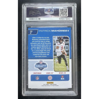 2017 Panini Score NFL Draft #2 Patrick Mahomes Texas Tech II RC Rookie PSA 9 MINT