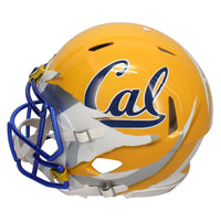 Jared Goff Signed Rams / Cal Bears Custom Painted Authentic Helmet Fanatics