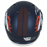 Bo Nix Autographed Denver Broncos 2024 Speed Mini Helmet Fanatics