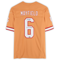 Baker Mayfield Autographed Buccaneers "Fire The Cannons" Nike Jersey Fanatics
