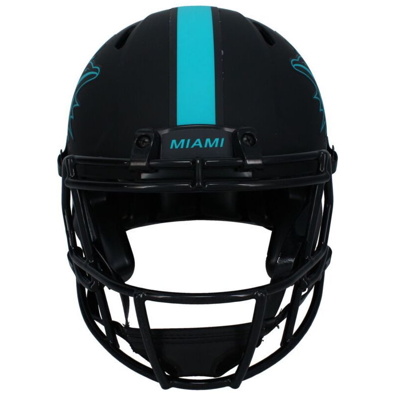 De'Von Achane Autographed Miami Dolphins Eclipse Speed Authentic Helmet Beckett