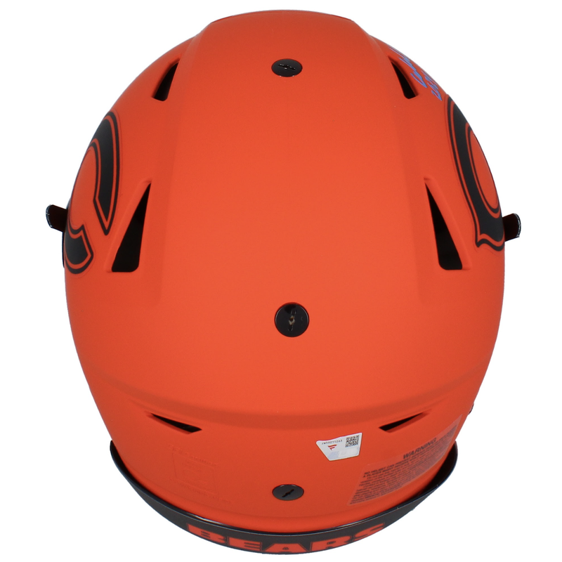 Caleb Williams Autographed "2024 #1 Pick" Chicago Bears 'RAVE' Speedflex Helmet Fanatics