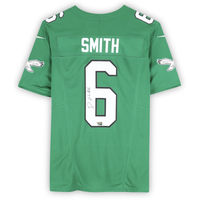 Devonta Smith Autographed Eagles Kelly Green Nike Limited Jersey Fanatics