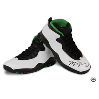 Michael Jordan Autographed Nike 10 Retro Seattle Shoes UDA LE 23