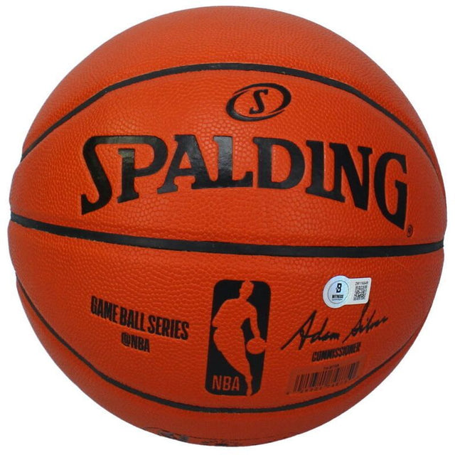Gary Payton Autographed "The Glove" Spalding I/O Basketball Beckett